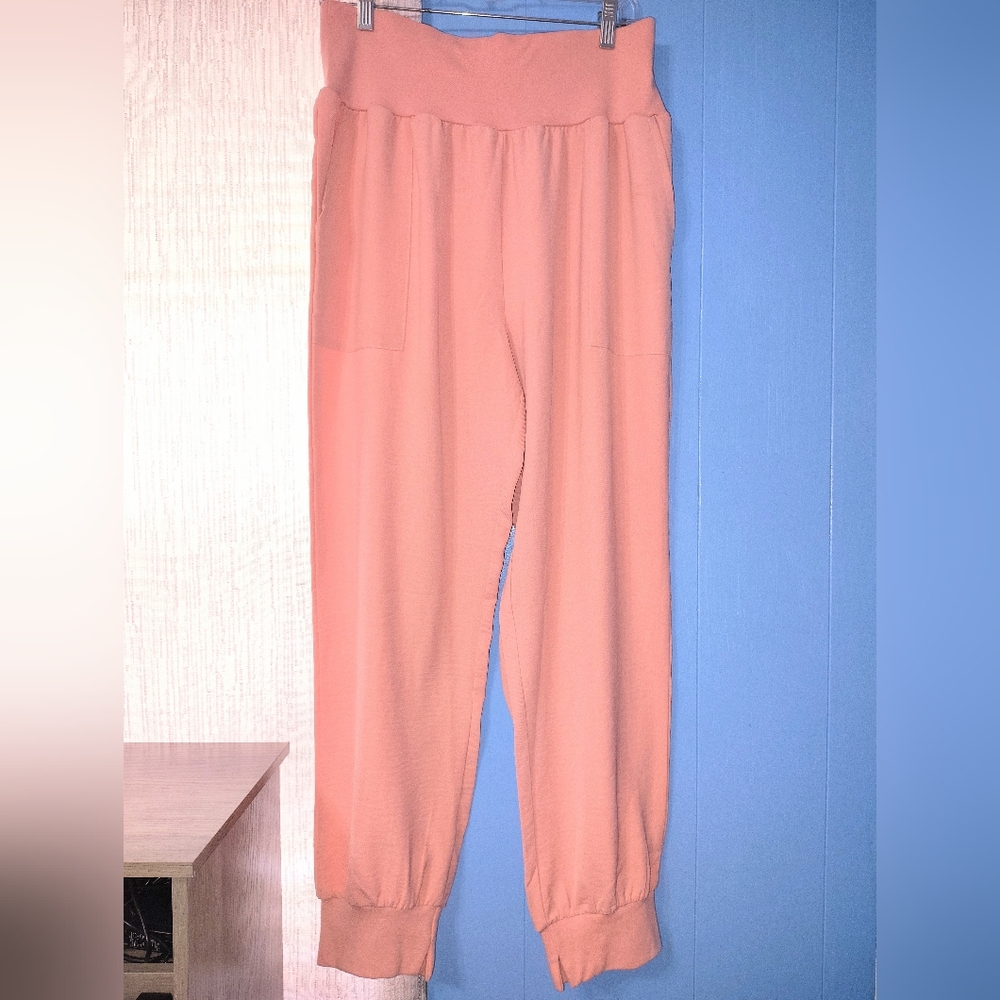 Flowy High-Waisted Jogger Style Pants